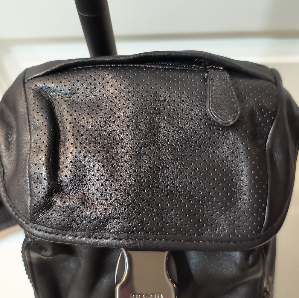 Coach Ranger Mini Pack Backpack – Black Leather - Picture 4 of 11